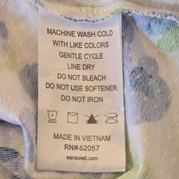 San Soleil Womens Long Sleeve Quick Dry UPF 50 Athletic Top Size XL - Picture 11 of 12